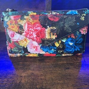 Lodis Multicolor Floral Clutch